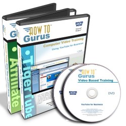 Using YouTube plus Affiliate Marketing Tutorial Training on 2 DVDs, 13 Hours in 144 Video Lessons. Computer Software Video Tutorials.