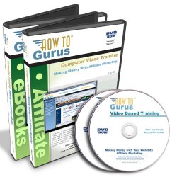 Making and Selling eBooks plus Affiliate Marketing Tutorial Training Course on 2 DVDs, 20 Hours in 195 Video Lessons, Computer Software Video Tutorials